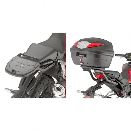 기비 Monolock 혼다 CB 125 R/CB 300 R 탑 케이스 후면 피팅 4137999961
