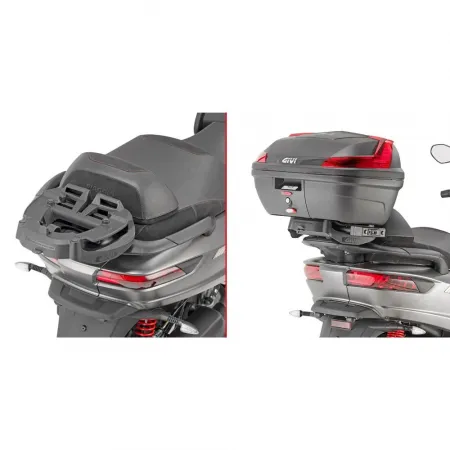 기비 Monolock/Monokey Piaggio MP3 350/500 Sport/Business 탑 케이스 후면 피팅 4138000024