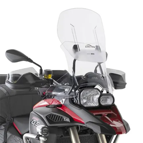 기비 AF5110 Airflow BMW F 800 GS 어드벤처 조절 가능한 앞 유리 4138008059