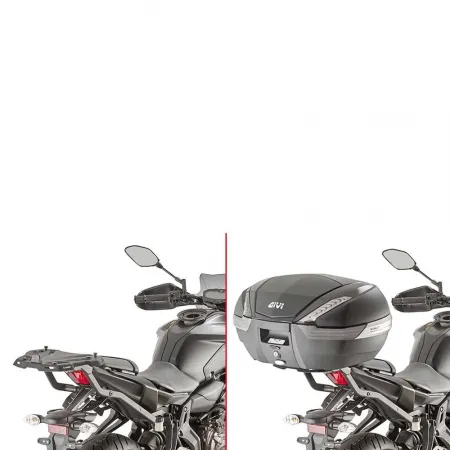 기비 Monokey/Monolock 야마하 MT-07 탑 케이스 후면 피팅 4138043913