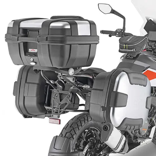기비 Monokey/레트로 Fit KTM 390 어드벤처 사이드 케이스 장착 4138044220