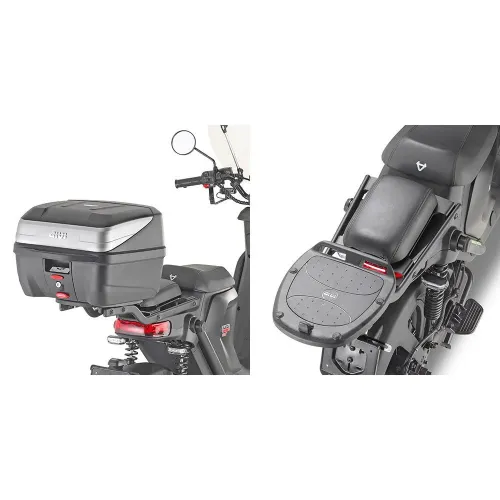 기비 Monolock Niu MQI GT 21 탑 케이스 후면 피팅 4139280986