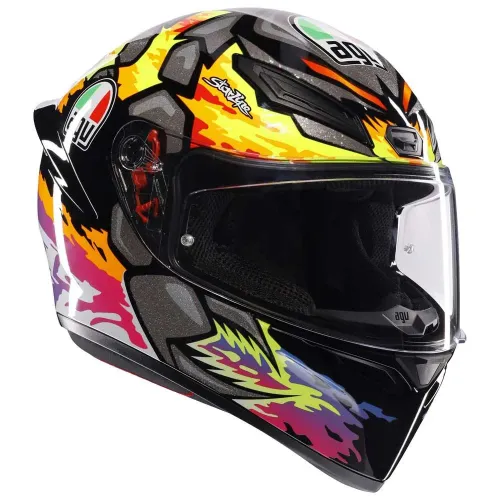 AGV K1 S Marco Bezzecchi 2023 E2206 풀페이스 헬멧 4140462498