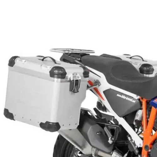 투라텍 Zega EVO X 45/45L Black Rack KTM 1290 Super 어드벤처 S/R 사이드 케이스 세트 4141177216