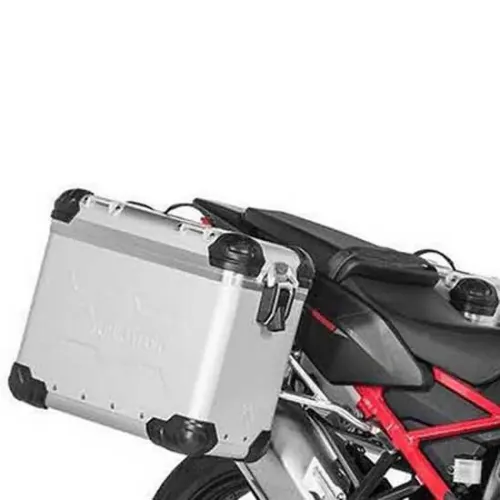 투라텍 ZEGA Evo And-S 38/45L Steel 혼다 CRF1100L Africa Twin 2021 사이드 케이스 세트 4141190339