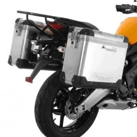 투라텍 ZEGA Pro 31/31 litro acero Black Rack 가와사키 Versys 650 2010-2014 사이드 케이스 세트 4141190390