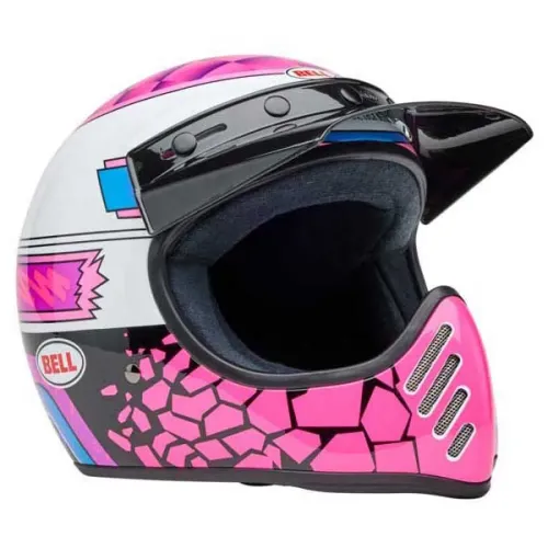BELL 헬멧 MOTO Moto-3 Deathspray 풀페이스 헬멧 4141272837