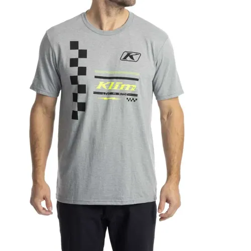 클라임 Checkered Flag Tri-blend 반팔 티셔츠 4141535816