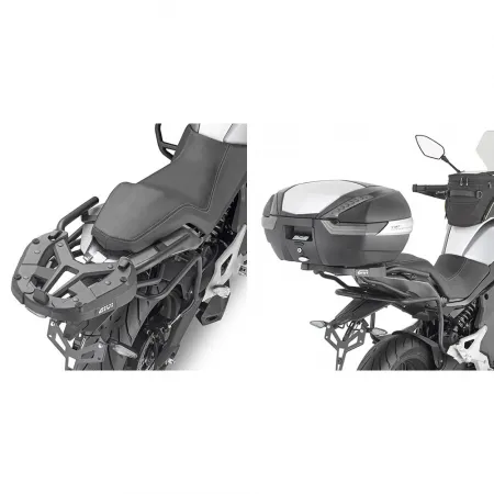 기비 Monolock/Monokey CF Moto Multiterrain 650 MT 21-24 SR9221 탑 케이스 후면 피팅 4141934352