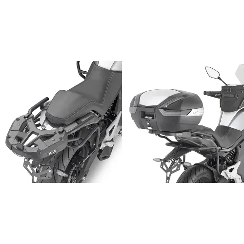 기비 Monolock/Monokey CF Moto Multiterrain 650 MT 21-24 SR9221 탑 케이스 후면 피팅 4141934352