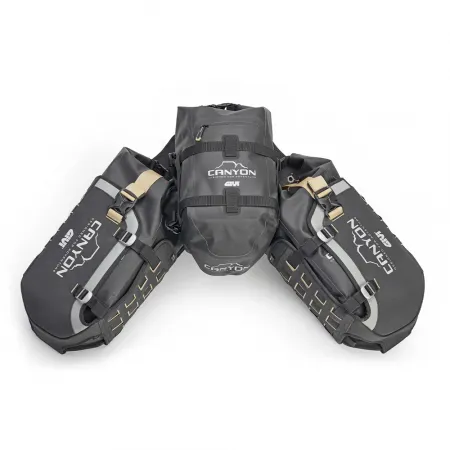 기비 Canyon 2+1 16+16+12L 사이드 새들백 4142566057
