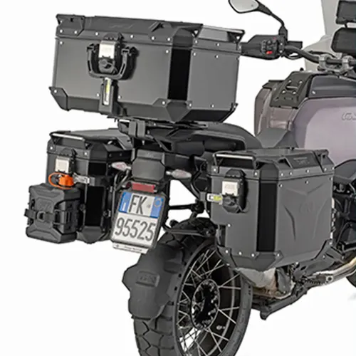 기비 Monokey Cam-Side Trekker Outback BMW R1300GS 2025 어드벤처 사이드 케이스 장착 4142566106