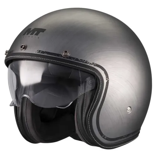 MT헬멧 Le Mans 2 SV S Brushed 오픈 페이스 헬멧 4142630488