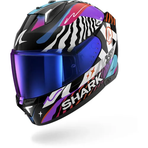 샤크 Skwal i3 Speed-Fancy ECE 풀페이스 헬멧 4142658120