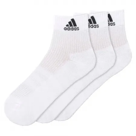 아디다스 3 Stripes Performance Half Cushion Ankle 축구 양말 3 켤레 51325074