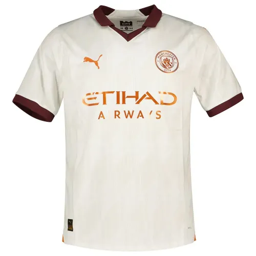 푸마 Manchester City FC Replica 23/24 어웨이 반팔 티셔츠 5139910758