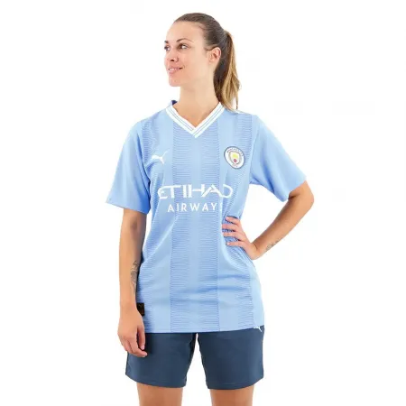 푸마 Manchester City FC 23/24 홈 반팔 티셔츠 5139910769