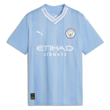 푸마 Manchester City FC Replica 23/24 홈 주니어 반팔 티셔츠 5139910770