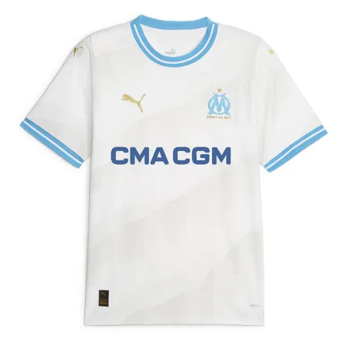 푸마 Olympique Marseille Replica Home 반팔 티셔츠 5139910813