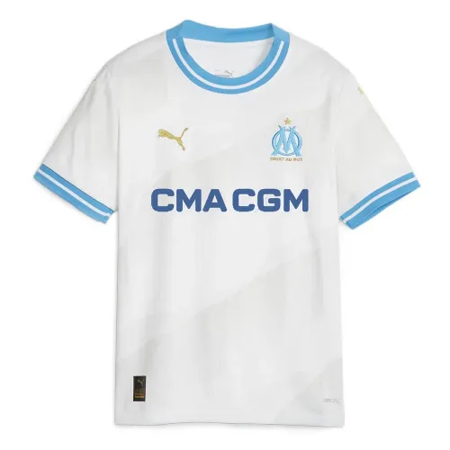 푸마 Olympique Marseille Home 주니어 반팔 티셔츠 5139910814