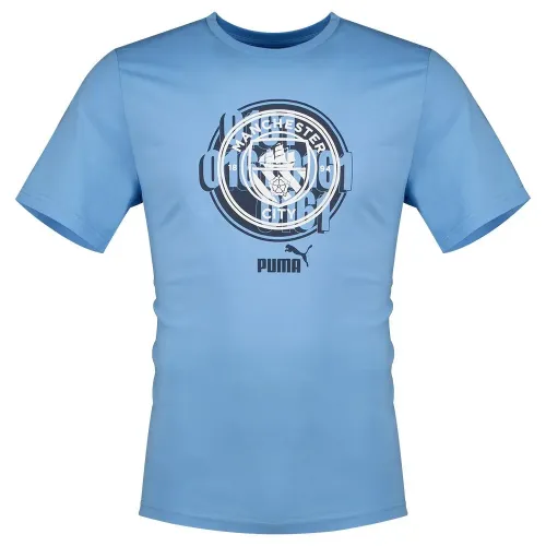 푸마 Manchester City FC Culture 반팔 티셔츠 5140940181
