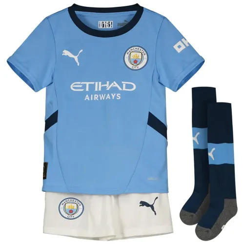푸마 Manchester City FC 24/25 홈 주니어 세트 5140940183