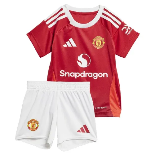 아디다스 Manchester United 24/25 Home 주니어 세트 5141013564