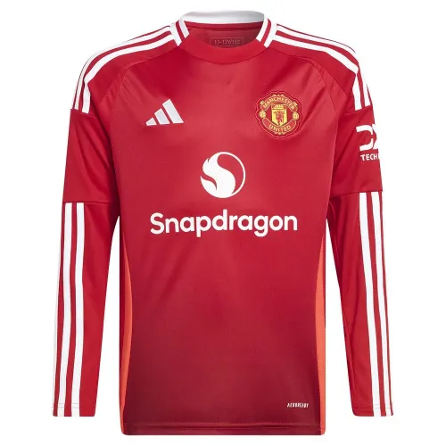 아디다스 Manchester United 24/25 Home 주니어 긴팔 티셔츠 5141050408