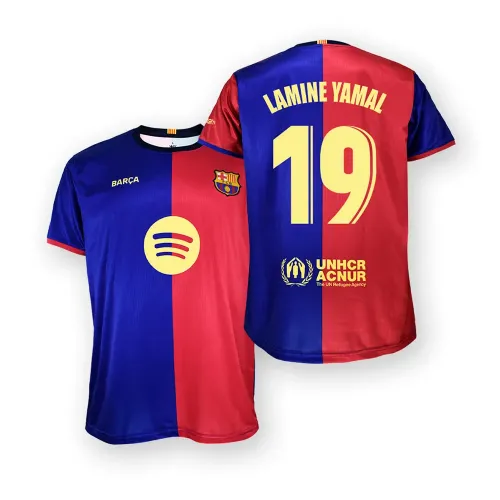 FC바로셀로나 24/25 27 Lamine Yamal 홈 반팔 티셔츠 5141409796