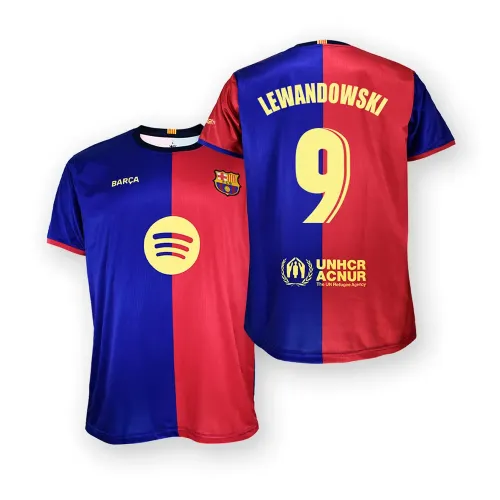 FC바로셀로나 24/25 9 Lewanddowski 홈 반팔 티셔츠 5141409802