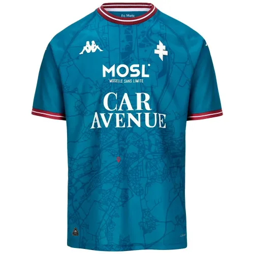 카파 FC Metz Kombat 24/25 어웨이 주니어 반팔 티셔츠 5141436985