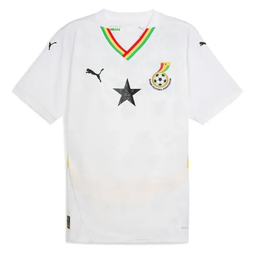 푸마 Ghana 24/25 Replica 홈 반팔 티셔츠 5141758132