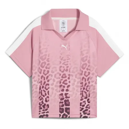 푸마 T7 leo Luxe Relaxed Fit 반팔 티셔츠 5141990206