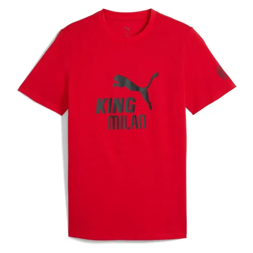 푸마 AC Milan King Logo 반팔 티셔츠 5142041076