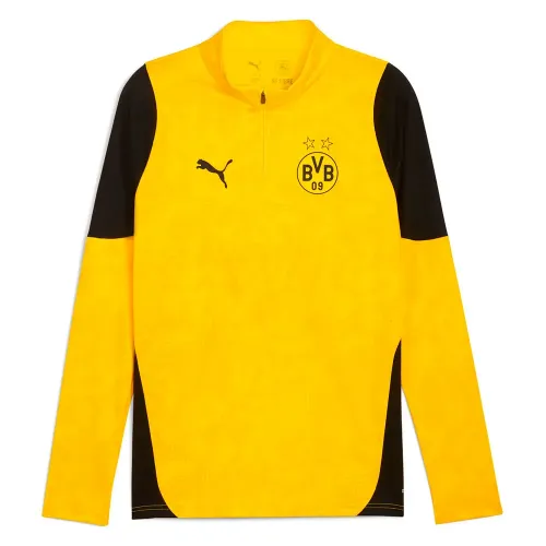 푸마 BVB Borussia Dortmund 25/26 훈련 하프 지퍼 스웨트셔츠 5142041103