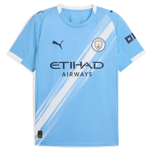 푸마 Manchester City FC 24/25 Replica 홈 반팔 티셔츠 5142041200