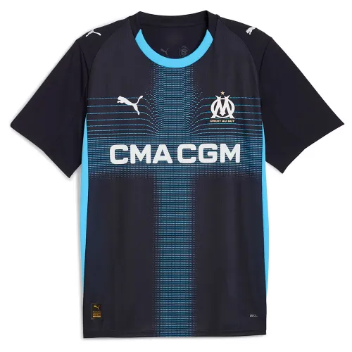 푸마 Olympique Marseille 24/25 Replica 어웨이 반팔 티셔츠 5142041250