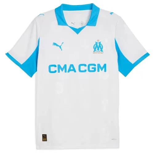 푸마 Olympique Marseille 24/25 Replica 홈 반팔 티셔츠 5142041252