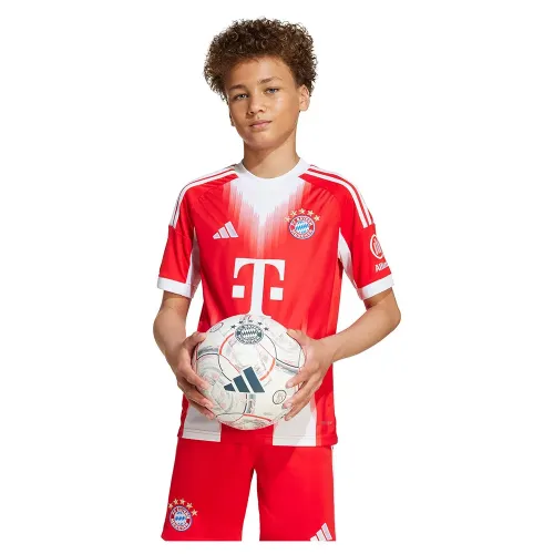 아디다스 FC Bayern 25/26 홈 주니어 반팔 티셔츠 5142063028