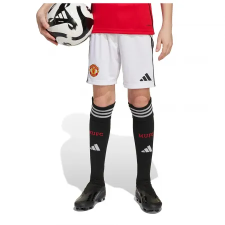 아디다스 Manchester United 25/26 홈 주니어 반바지 5142063083