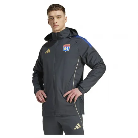 아디다스 Olympique De Lyon Tiro 25 Competition All-Weather 자켓 5142063117