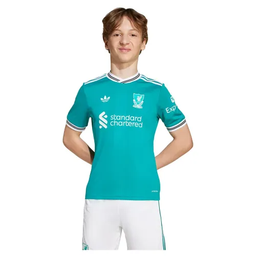 아디다스 Liverpool FC 25/26 Third 주니어 반팔 티셔츠 5142117384