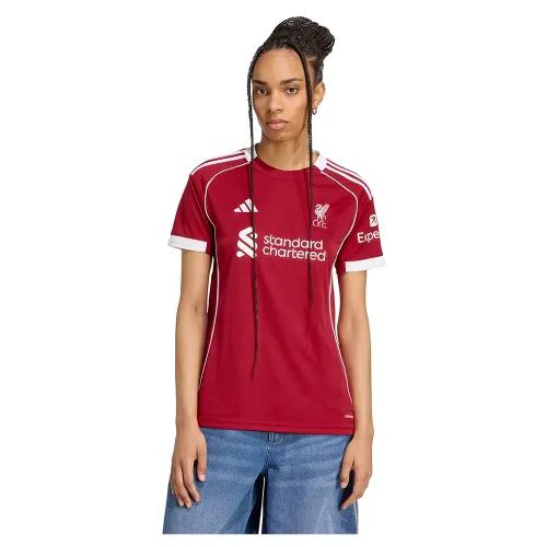 아디다스 Liverpool FC 25/26 홈 여성 반팔 티셔츠 5142117390