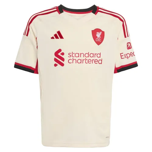 아디다스 Liverpool FC 25/26 어웨이 주니어 반팔 티셔츠 5142117489