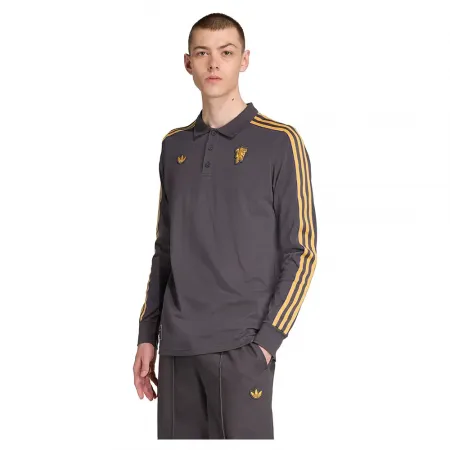 아디다스 Manchester United Terrace Icons 긴 소매 폴로 5142117610