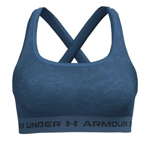 언더아머 Crossback Print 미디엄 임팩트 스포츠 브라 5142239866