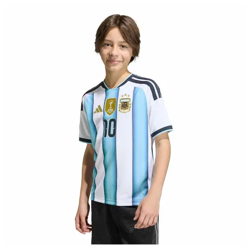 아디다스 Argentina 26/27 메시 Replica 홈 주니어 반팔 티셔츠 5142649371