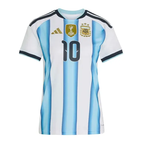 아디다스 Argentina 26/27 Replica 홈 여성 반팔 티셔츠 5142649377