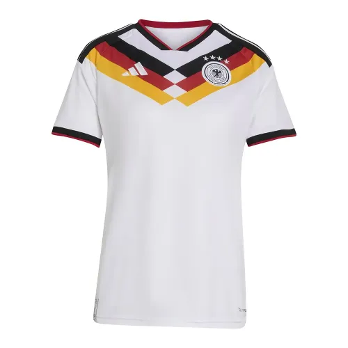 아디다스 Germany 26/27 Replica 홈 여성 반팔 티셔츠 5142649447
