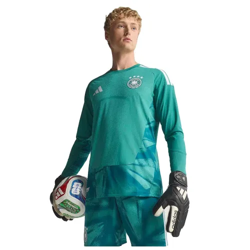 아디다스 Germany 26/27 Authentic 골키퍼 홈 주니어 긴팔 티셔츠 5142681244